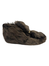 Load image into Gallery viewer, Bally Kidy-Fur 6304672 Men's Ebano Drivers Fur Loafers MSRP $980