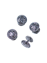 Load image into Gallery viewer, Konstantino Men's Sterling SilverTuxedo Stud Set SMLY297-131 MSRP $500