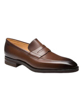 Load image into Gallery viewer, Bally Score 6203093 Men's Brown Leather Loafers MSRP $999
