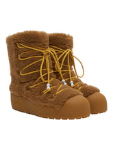 Load image into Gallery viewer, Bally Corviglia 6302974 Women's Camel Fur Boots MSRP $865