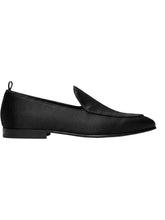 Load image into Gallery viewer, Bally Geremy 6304419 Men's Black Mix Sink & Fabric Loafers MSRP $820