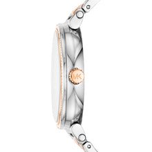 Load image into Gallery viewer, Michael Kors Sofie MK3880 Women's Two-Tone Silver-Rose Gold 36mm Watch MSRP $275