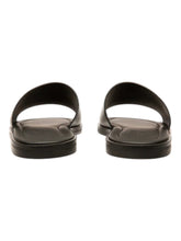 Load image into Gallery viewer, Bally Jammer6238058 Men's Black Plain Leather Sandals MSRP $570