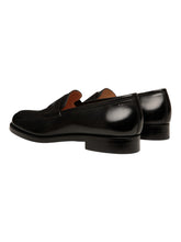 Load image into Gallery viewer, Bally Wekor-L 6306769 Men's Black Leather Penny Loafers MSRP $1100
