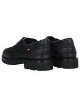 Load image into Gallery viewer, Bally Trendal 6300199 Men's Black Leather Derby Shoes MSRP $920