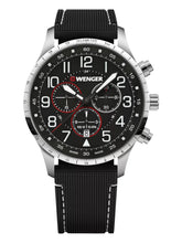 Load image into Gallery viewer, Wenger Swiss Army Men's 01.1543.119 Attitude Chrono Black Dial Watch 44 mm MSRP $330