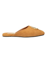 Load image into Gallery viewer, Bally Gylon 6304027 Women's Deserto Suede Leather Slippers Size 7.5 MSRP $750
