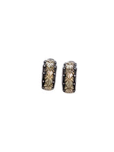 Load image into Gallery viewer, Konstantino Sterling Silver & 18k Gold Hoop Earrings SKKJ577-130 MSRP $890