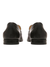 Load image into Gallery viewer, Bally Sadei 6304686 Men's Black Embellished Leather Loafers MSRP $820