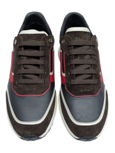 Load image into Gallery viewer, Bally Demmy 6302767 Men's Black/Ebano/White Leather Sneakers Size 10 MSRP $630