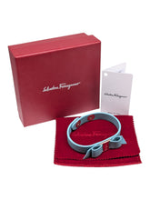 Load image into Gallery viewer, Salvatore Ferragamo Vara Bow Women's 727483 Turquoise Bracelet MSRP $250