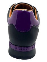 Load image into Gallery viewer, Bally Asmund 6217402 Men's Black Leather/Fabric Sneakers MSRP $630