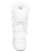 Load image into Gallery viewer, Bally Galy 6234642 Women's White Fur & Leather Ankle Boots Size 4.5 MSRP $850