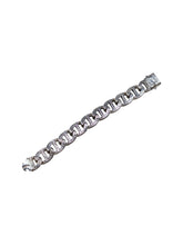 Load image into Gallery viewer, Konstantino Silver and Bronze Link Chain Bracelet BKJ438-131-300 MSRP $1980