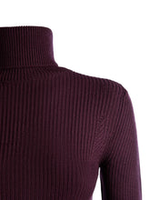 Load image into Gallery viewer, Bally 6306090 Roll Neck Orchid Wool Turtleneck Sweater Size XS - MSRP $750
