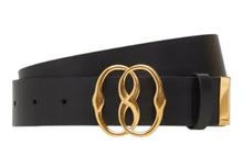 Load image into Gallery viewer, Bally 6305015Emblem Adjustable Reversible Leather Black Belt EU 105/US 42 MSRP $380