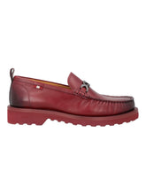 Load image into Gallery viewer, Bally Novian 6301517 Men's Heritage Red Leather Loafers Size 7 MSRP $742