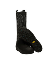 Load image into Gallery viewer, Bally Montana 6302966 Women's Black Leather Knee-High Boots MSRP $1350