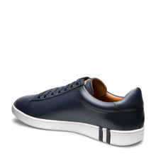 Load image into Gallery viewer, Bally Asher 6205252 Men's Dark Navy Calf Leather Sneakers MSRP $550
