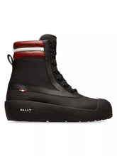 Load image into Gallery viewer, Bally Croker 6239721 Men's Black Calf Leather Shirling-Lined Boots MSRP $799