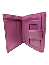Load image into Gallery viewer, Salvatore Ferragamo Women's 627819 Pink Gancini Bifold Wallet MSRP $617