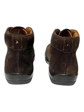 Load image into Gallery viewer, Bally Milkom 6209552 Men's Coffee Calf Suede Leather Boots Size 7.5 MSRP $525