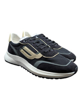 Load image into Gallery viewer, Bally Demmy 6302829 Men's Black/Sage/Fossil Fabric & Leather Sneakers MSRP $630