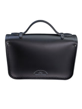 Load image into Gallery viewer, Cambridge Satchel MINNA1228MNI101 The Mini Black Leather CrossBody Bag MSRP $265