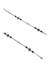 Load image into Gallery viewer, Konstantino Sterling Silver, 18K Gold & Black Onyx Necklace KOMK4743-120-36 8U MSRP $1040