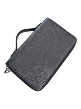 Load image into Gallery viewer, Bally Selvers Black Calf Grained Leather Wallet MSRP $940