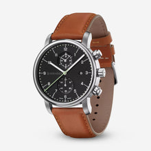Load image into Gallery viewer, WENGER Swiss Army 01.1743.121 Urban Classic Black Dial Chronograph Watch 42mm MSRP $330