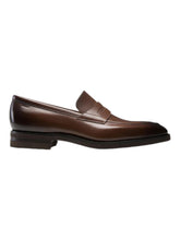 Load image into Gallery viewer, Bally Score 6203093 Men's Brown Leather Loafers MSRP $999