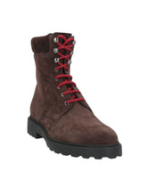 Load image into Gallery viewer, Bally Ganny 6308924 Men's Ebano Suede Lace-Up Boots MSRP $1200
