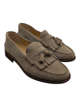 Load image into Gallery viewer, Bally Odyz 6306774 Men's Deep Sepia Suede Tassel Loafer MSRP $850