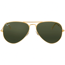 Load image into Gallery viewer, Ray-Ban RB3025 L0205 Polished Gold Aviator Classic G-15 Green 58-14-135