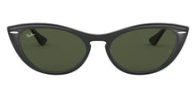 Load image into Gallery viewer, Ray-Ban RB4314N 601/31 Nina Polished Black Cat Eye G-15 Green 54-18-140