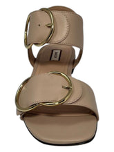 Load image into Gallery viewer, Bally Casila 6225701 Women's Skin Lamb Leather Flat Sandals MSRP $695