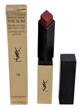 Load image into Gallery viewer, Yves Saint Laurent Rouge Pour Couture The Slim 28 True Chili Lipstick