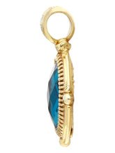 Load image into Gallery viewer, Konstantino 18K Gold with Diamonds Pendant with Chain MEMK04005-18KT-318 MSRP $1785