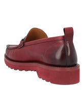 Load image into Gallery viewer, Bally Novian 6301517 Men's Heritage Red Leather Loafers Size 7 MSRP $742