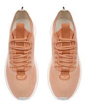 Load image into Gallery viewer, Bally Dean 6303443 Women's White/Peachy Fabric & Leather Size 6.5 MSRP $580