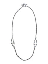 Load image into Gallery viewer, Konstantino Sterling Silver and 18K Gold Necklace KOKJ282-130-20 2U MSRP $945