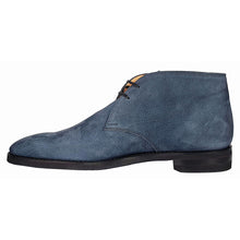 Load image into Gallery viewer, Bally Skiligny 6237888 Men's Midnight Blue Grained Calf Leather Boots MSRP $1195