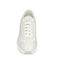 Load image into Gallery viewer, Bally Dewy 6306576 Men's White Lace-Up Leather Sneakers MSRP $650
