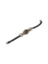 Load image into Gallery viewer, Konstantino Silver & Bronze Tiger Eye Bracelet BKJ663-300-134-BR MSRP $790
