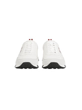 Load image into Gallery viewer, Bally Genk.O 6302319 Men's White Stripe Leather Sneaker MSRP $685