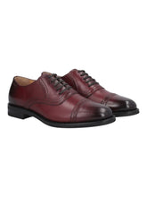Load image into Gallery viewer, Bally Francies 6239432 Women's Heritage Red Plain Leather Oxford MSRP $1260