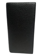 Load image into Gallery viewer, Bally Straddok 6208053 Continental Black Calf Grained Leather Wallet MSRP $480