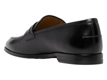 Load image into Gallery viewer, Bally Wember 6239863 Men's Black Calf Leather Loafers MSRP $720