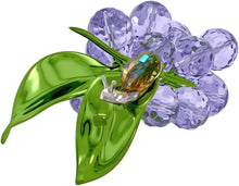 Load image into Gallery viewer, Swarovski Crystal Idyllia Snail & Blueberries Figurine 5667549